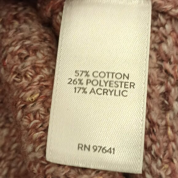 J. Jill Pure Jill Size L Pink and Brown Sweater (EUC) - Picture 8 of 9